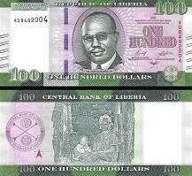 *100 Dolárov Libéria 2021, P41a UNC - Kliknutím na obrázok zatvorte -